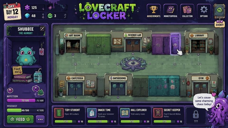 Lovecraft Locker 地图推进 内容截图 7